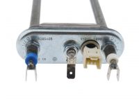 ТЭН (нагреватель) L=255 мм, 1200W, прямой с датчиком стиральной машины Candy, Zerowatt